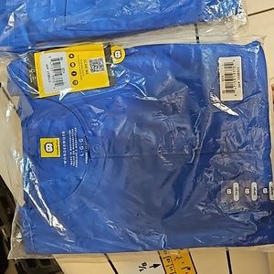 WonderWink Blue Scrub Top and Cargo Pants